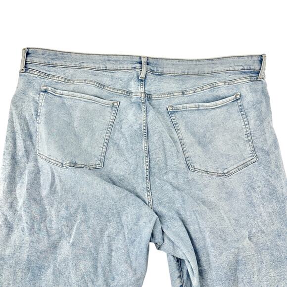 Old Navy OG Straight High Rise Jeans light wash women’s plus size 30 - Picture 6 of 12